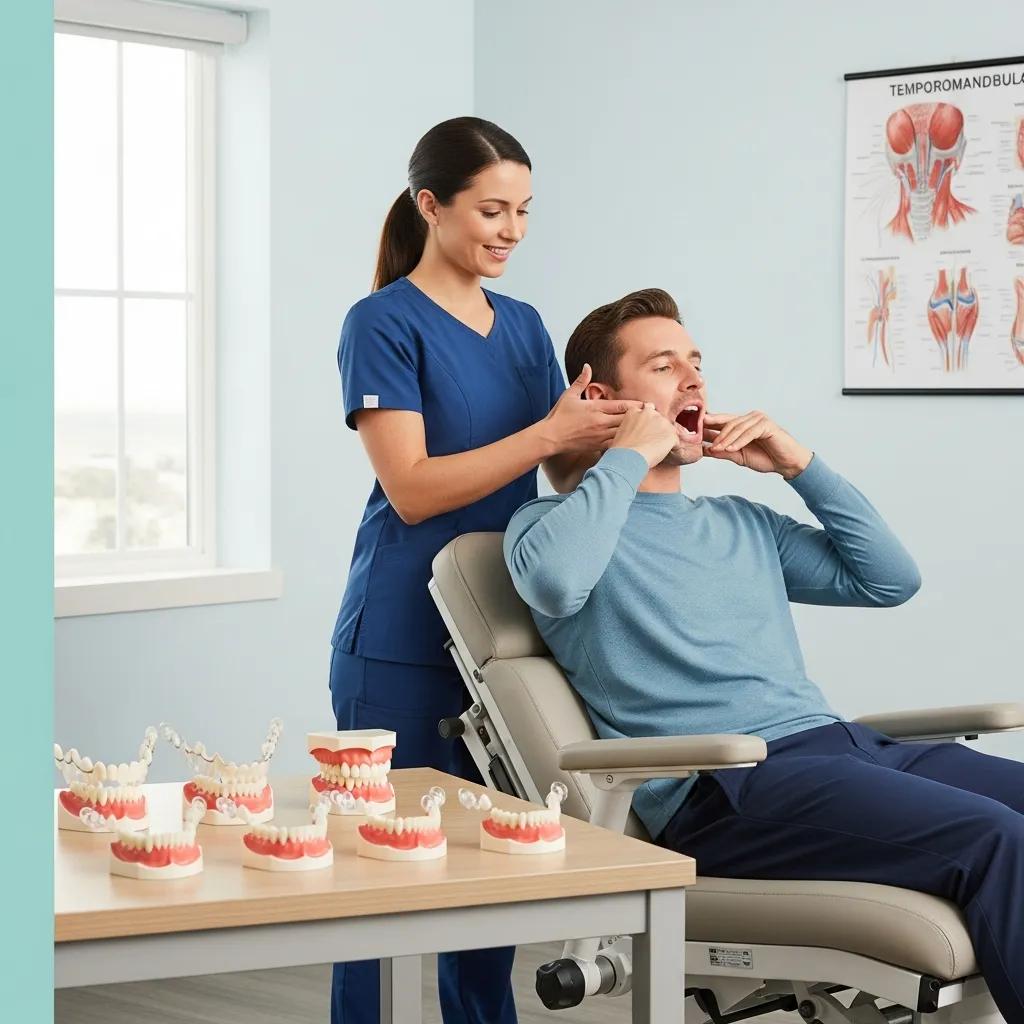 patient-receiving-tmj-therapy-with-dental-splints-and-physical-exercises